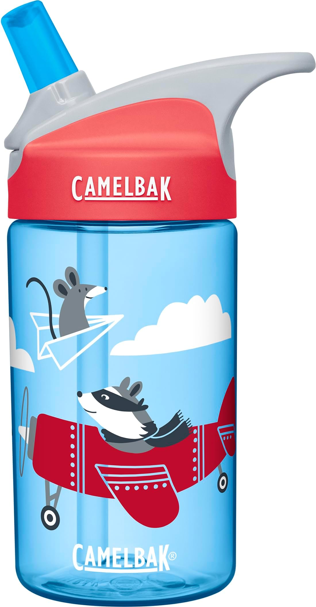 Eddy Kids Water Bottle, Airplane Bandits, .4 L