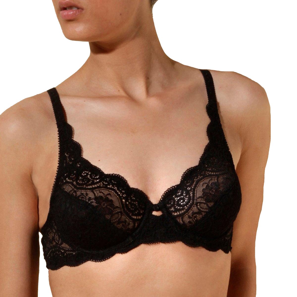 Triumph Women's Underwired Bra, Black, 32B