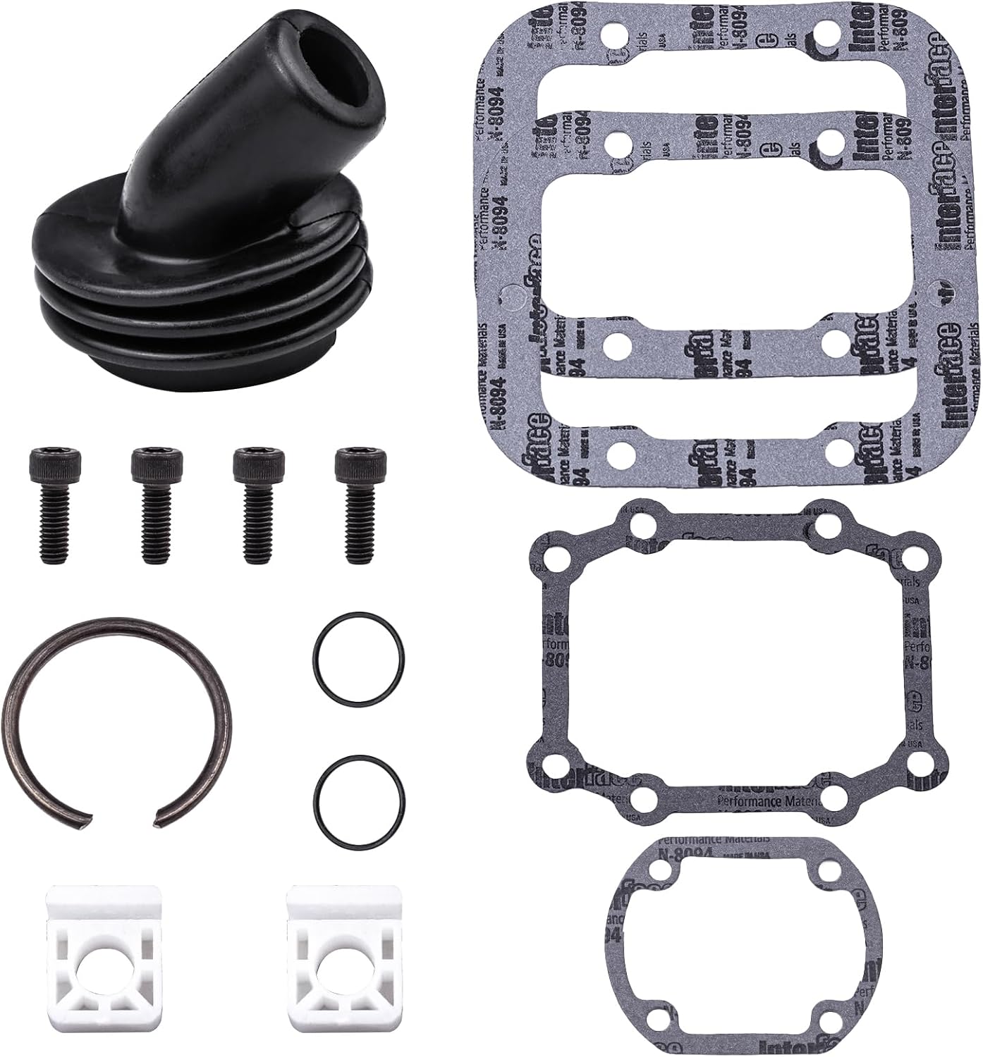 Speed Transmission Shifter Reseal Kit 5-Speed Compatible with Guides 1987-2001 Ford F250 F350 F450 ZF S5-42 S5-47 ZF42-SK1 3/4 and 1 Ton Pickup Trucks Auto Replacement Repair Parts