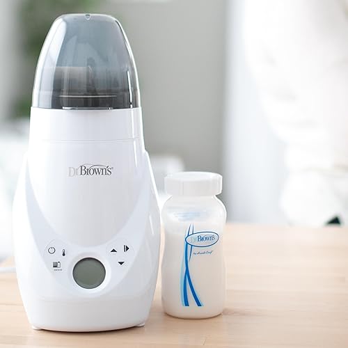 Miniatura 11 de Dr. Brown's Tapas de almacenamiento de cuello ancho/viaje para opciones anticólicos + biberones, se adapta a 9 oz/9.1 fl oz y 5 oz/5.1 fl oz, sin