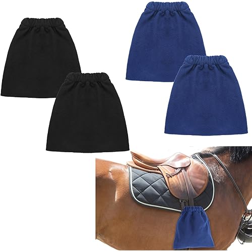 4 Pcs Stirrup Covers English Stirrup Bag Equine Iron Cover Iron Savers for English Saddle Protector
