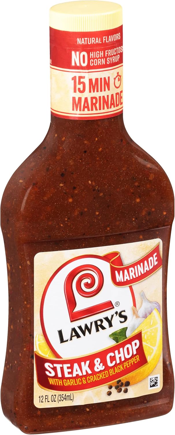 Lawry's 30minute Marinade, Steak & Chop Marinade, 12ounce Bottles