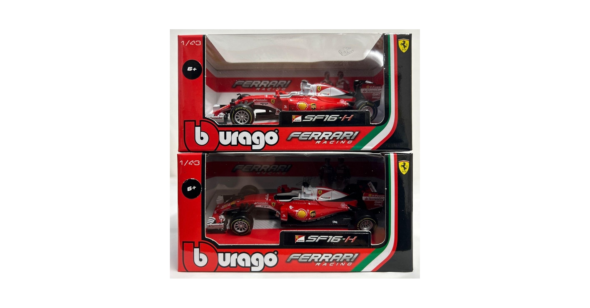 Amazon | burago 1/43 FERRARI SF16-H #5 セバスチャン