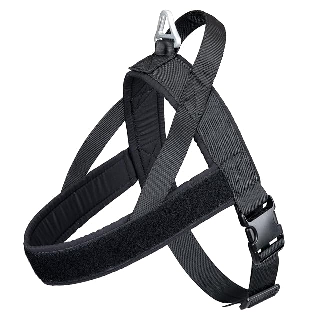 EXCELLENT ELITE SPANKER No Pull Dog Harness Arnés Acolchado Ajustable de Nylon arnés para Perros pequeños…
