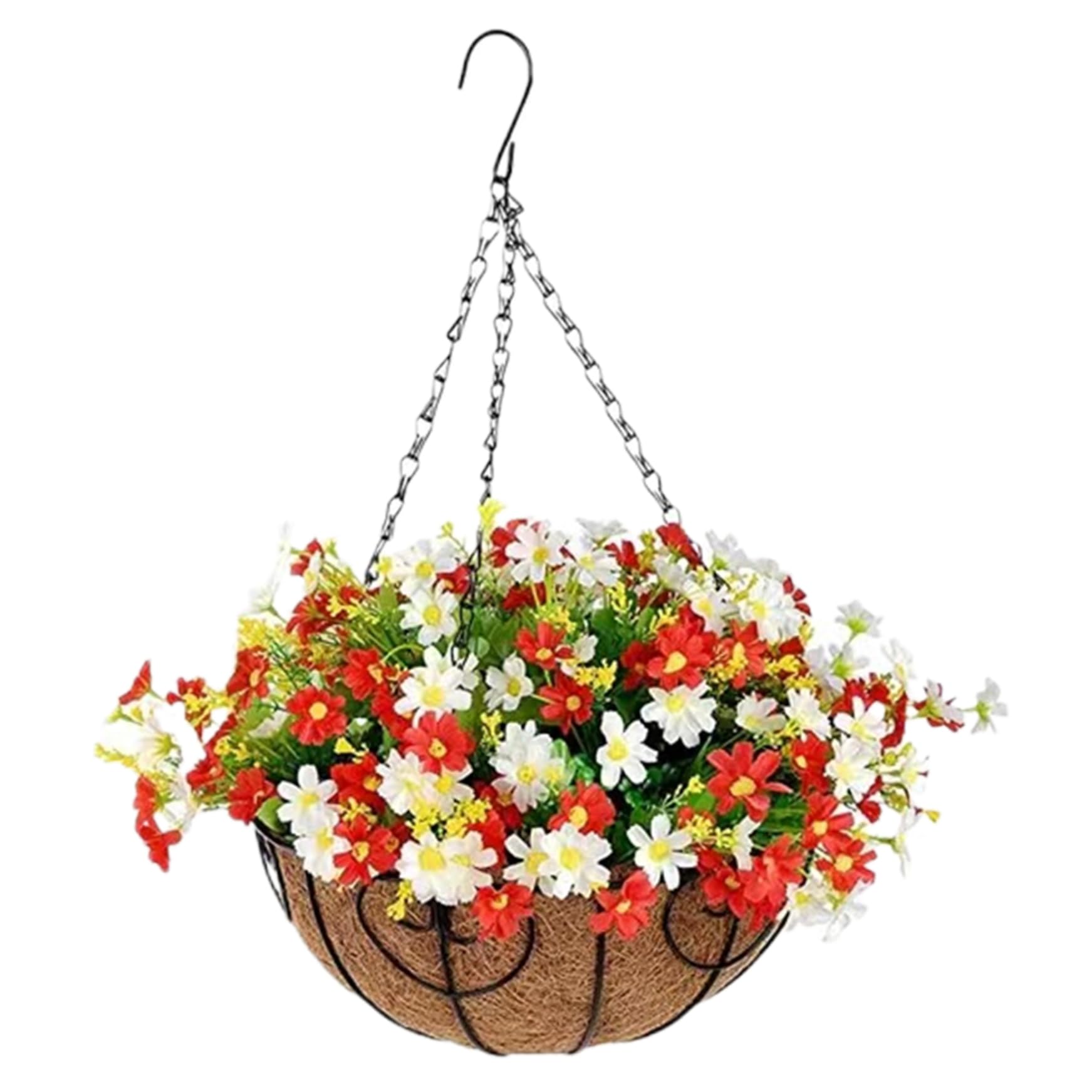 Fleurs artificielles extérieur pour porche et balcon d'été