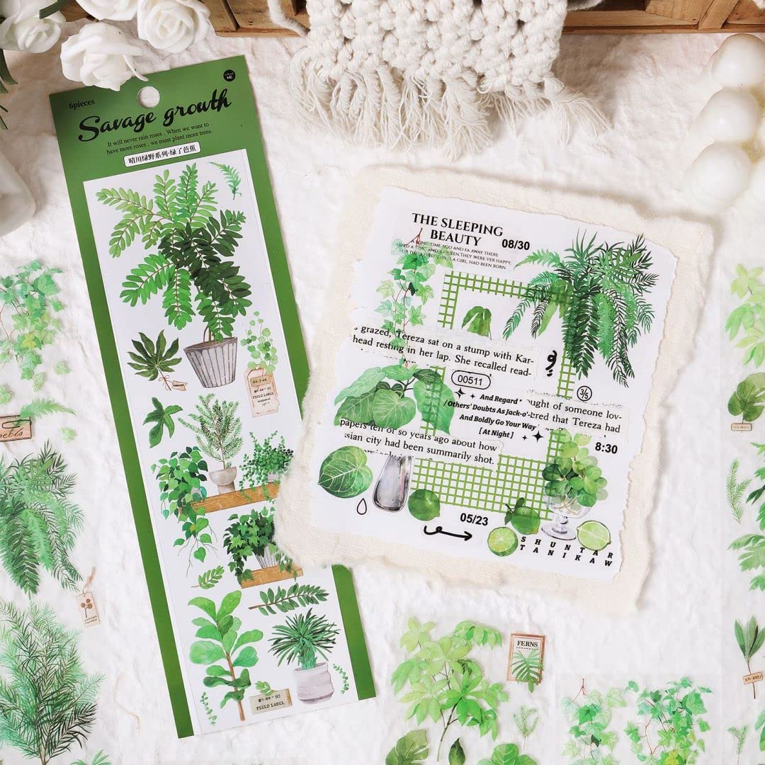Papier do scrapbookingu, 24 arkusze, estetyczne naturalne naklejki do scrapbookingu, botaniczne naklejki do dziennika, dekoracyjne naklejki do majsterkowania, dekoracje do robienia kartek