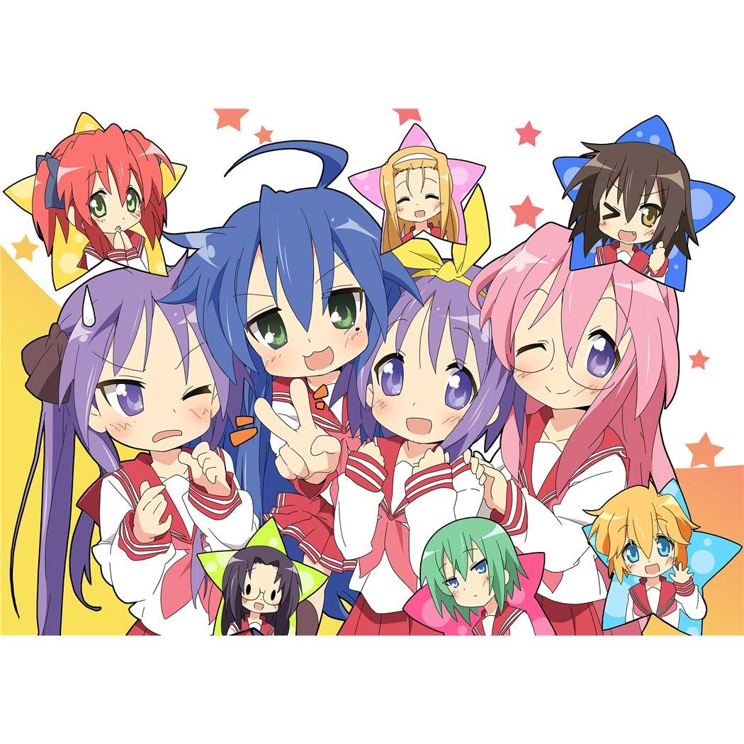 Lucky star Poster by Silk Printing # Size about (85cm x 60cm