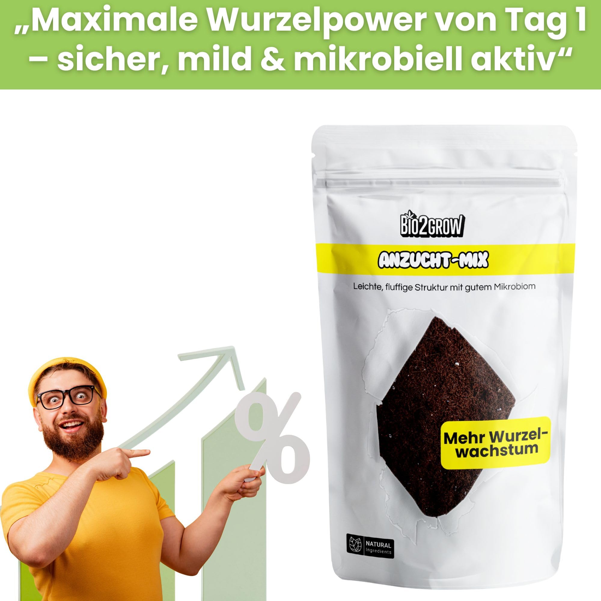 Anzuchterde - Blumenerde Substrat Kokoserde Anzuchterde Palmenerde Rindenmulch Gartenerde Pflanzerde Grow (20 Liter)
