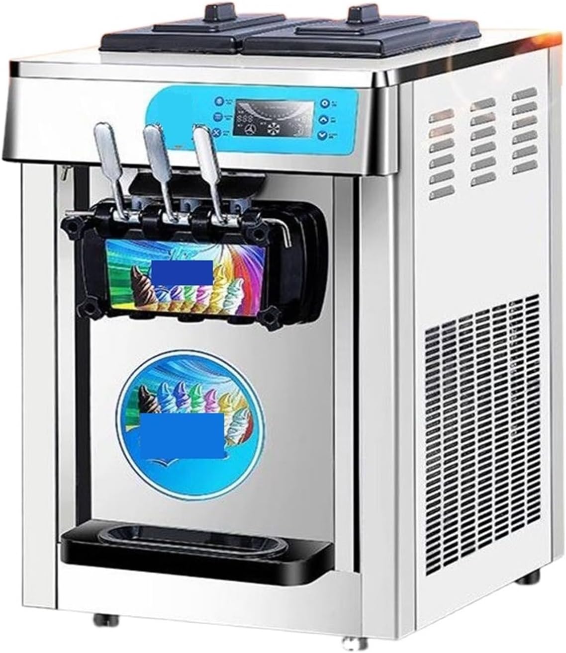 MiJob Compatible for Ice Cream Machine Lid Ice Cream Machine Accessories Ice Cream Machine Cylinder Head