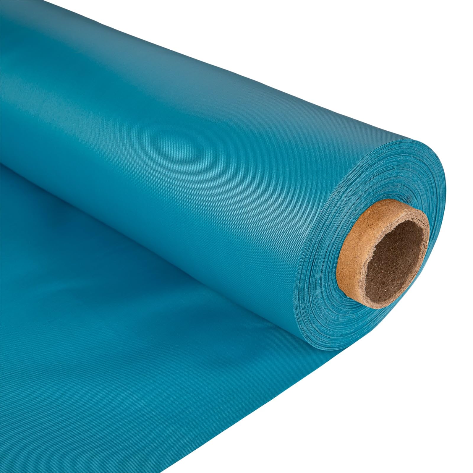 10 Metre Turquoise, Waterproof Outdoor Canvas Fabric. 100% PU Polyurethane Fabric, 150GSM, 0.3mm Slim and 150cm Wide. UV Resistant Material, for Making deckchairs, Awning, hammocks, gazebos & More.