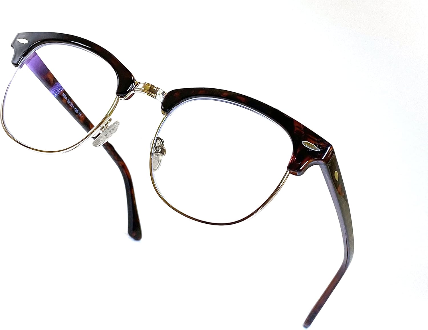 Blue Light Blocking Glasses – Anti-Fatigue Computer Glasses Prevent Eye Strain Vintage Mettal Gaming Glasses