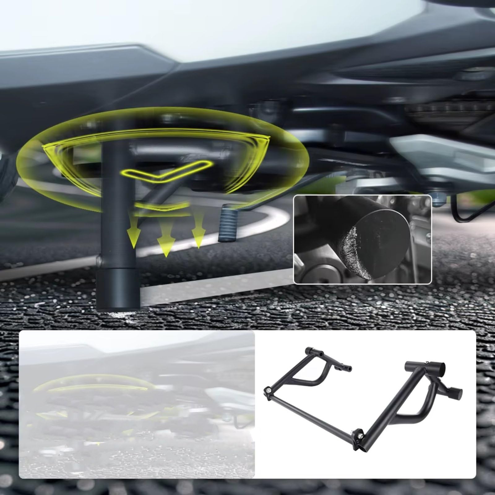 Paraurti Compatibile Con Yamaha Per Fz09 2014-2017 Moto Prodezza Gabbia Motore Guard Highway Bar Paraurti Protezione Gara Rail Crash Bar