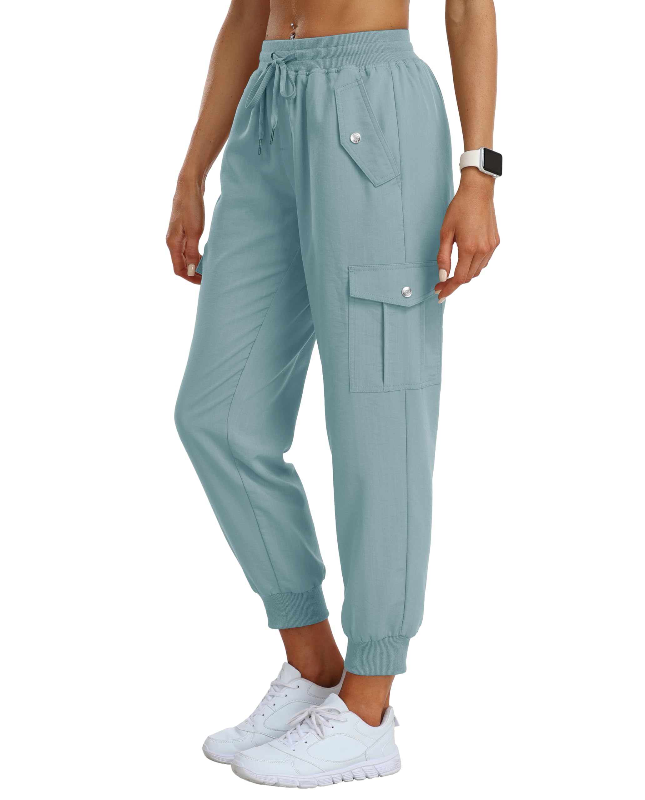 MoFiz Women's Outdoor Cargo Joggers