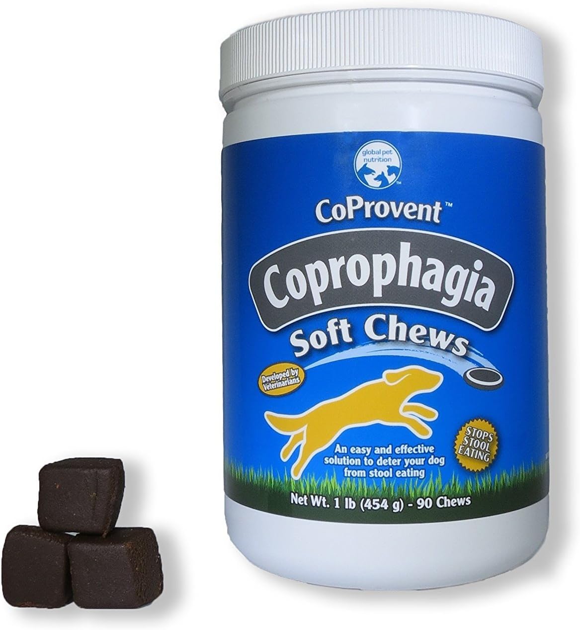 Coprovent Coprophagia- Prevents Your Dog From Eating Stool- 1 Pound Of Highly Concentrated Soft Chews- Great Value
