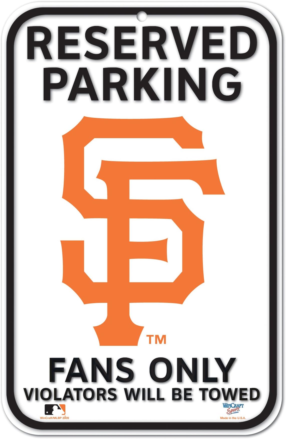 MLB San Francisco Giants 11-by-17 Sign