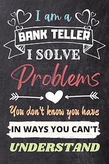 Bank Teller Gifts: An Appreciation and Thank You Gift, Blank Notebook Journal for Bank Teller to Write in
