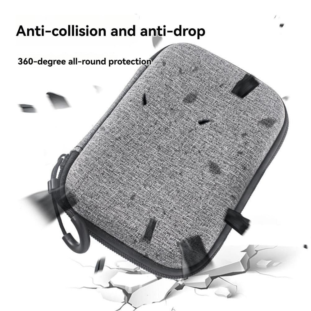 Custodia Rigida Magnetica Pin, Clip, Dock, Braccialetto e Cavo per PLAUD NotePin AI Voice per registratore, Solo per Custodia Protettiva per registratore
