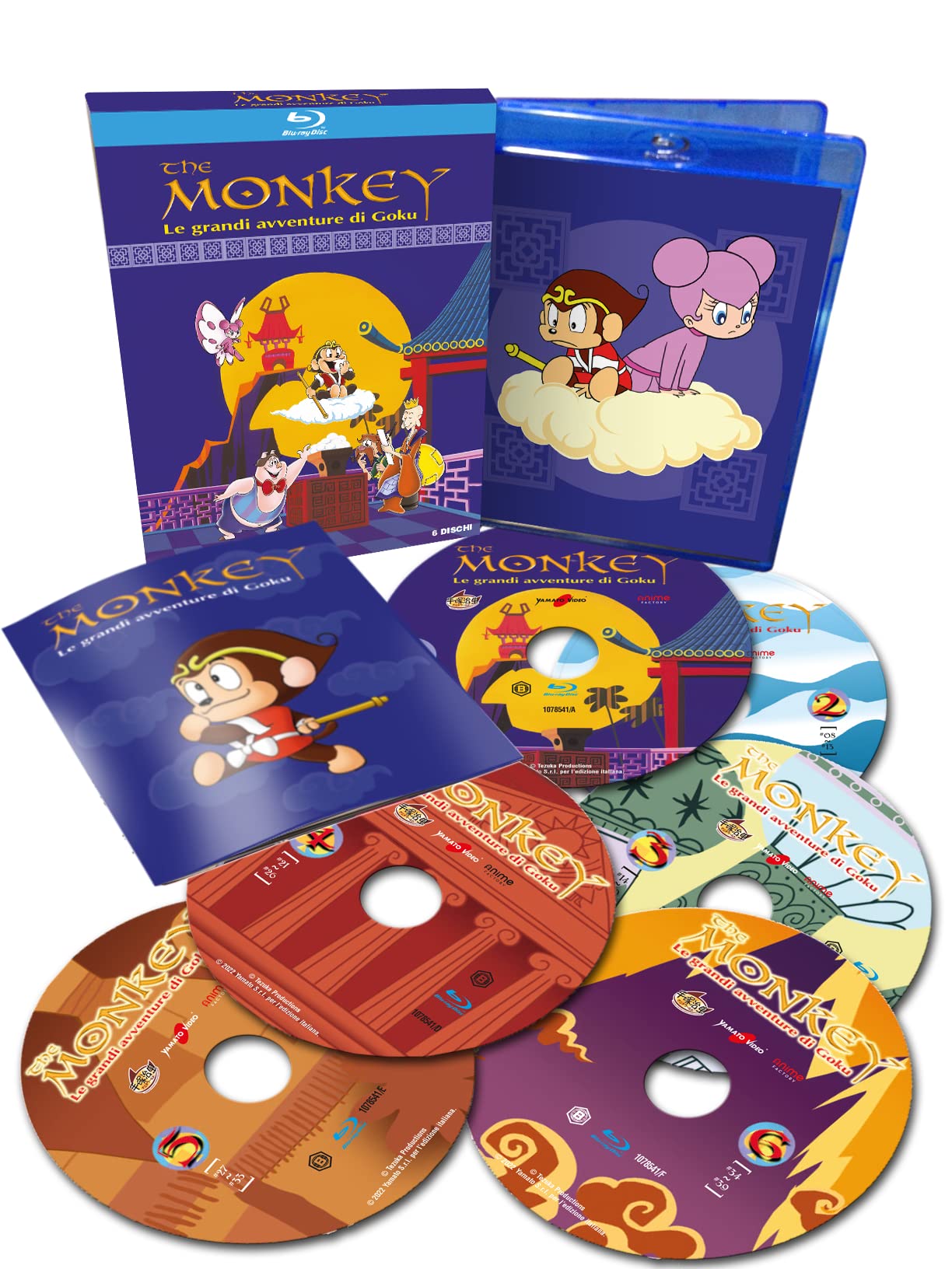 The Monkey - Le Grandi Avventure Di Goku (6 Blu-ray) (Limited Edition) (6 Blu Ray)