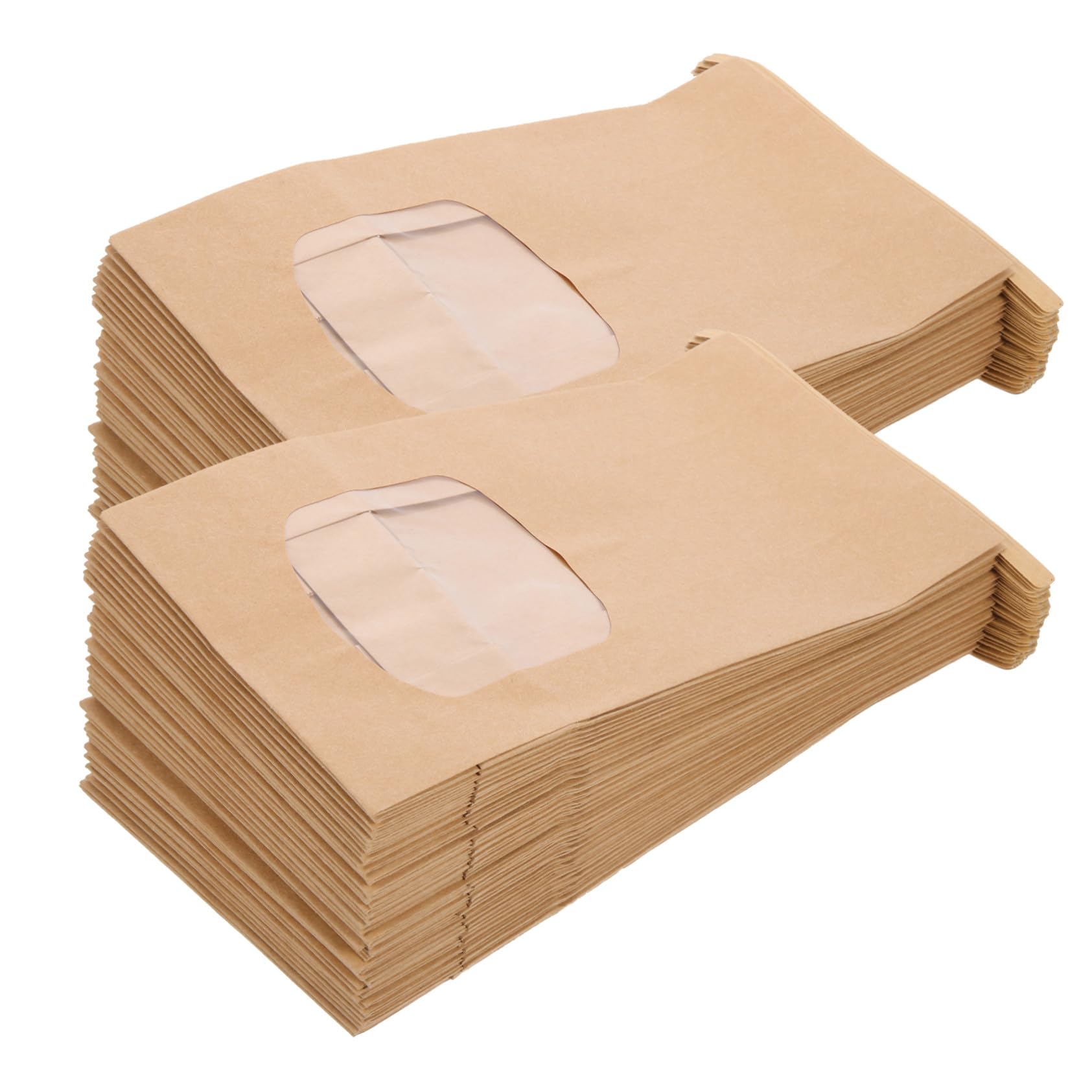 Paquet d'emballage pour biscuits petite taille avec fenêtre transparente