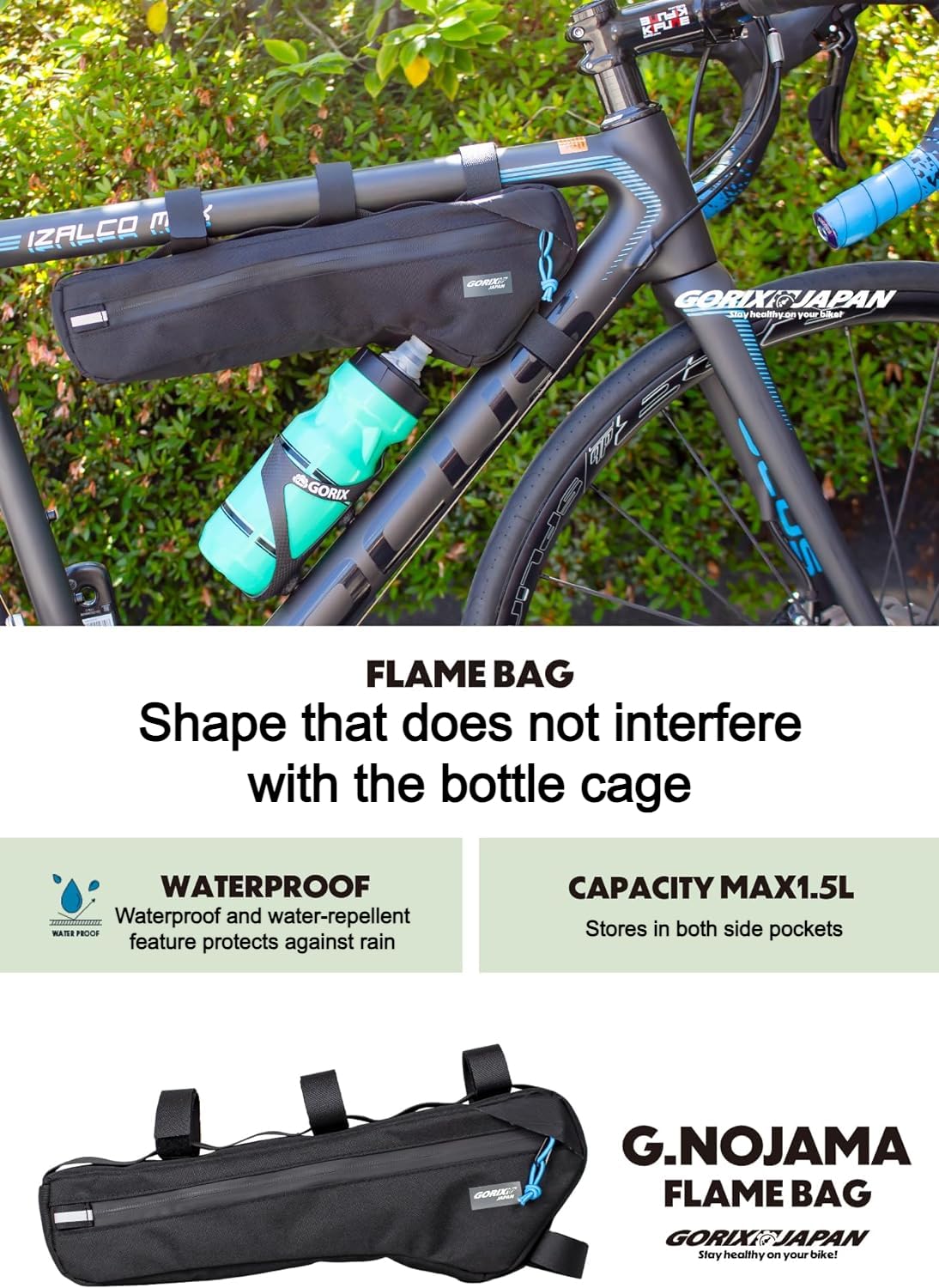 Borsa Da Telaio Per Bicicletta Meteor Torys METEOR | Decathlon - Foto 4