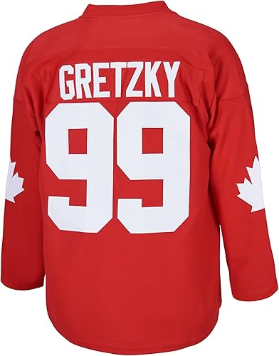 Miniatura 3 de Camiseta de hockey sobre hielo #99 Gretzky Labatt Team Coupe Canada Cup para hombre