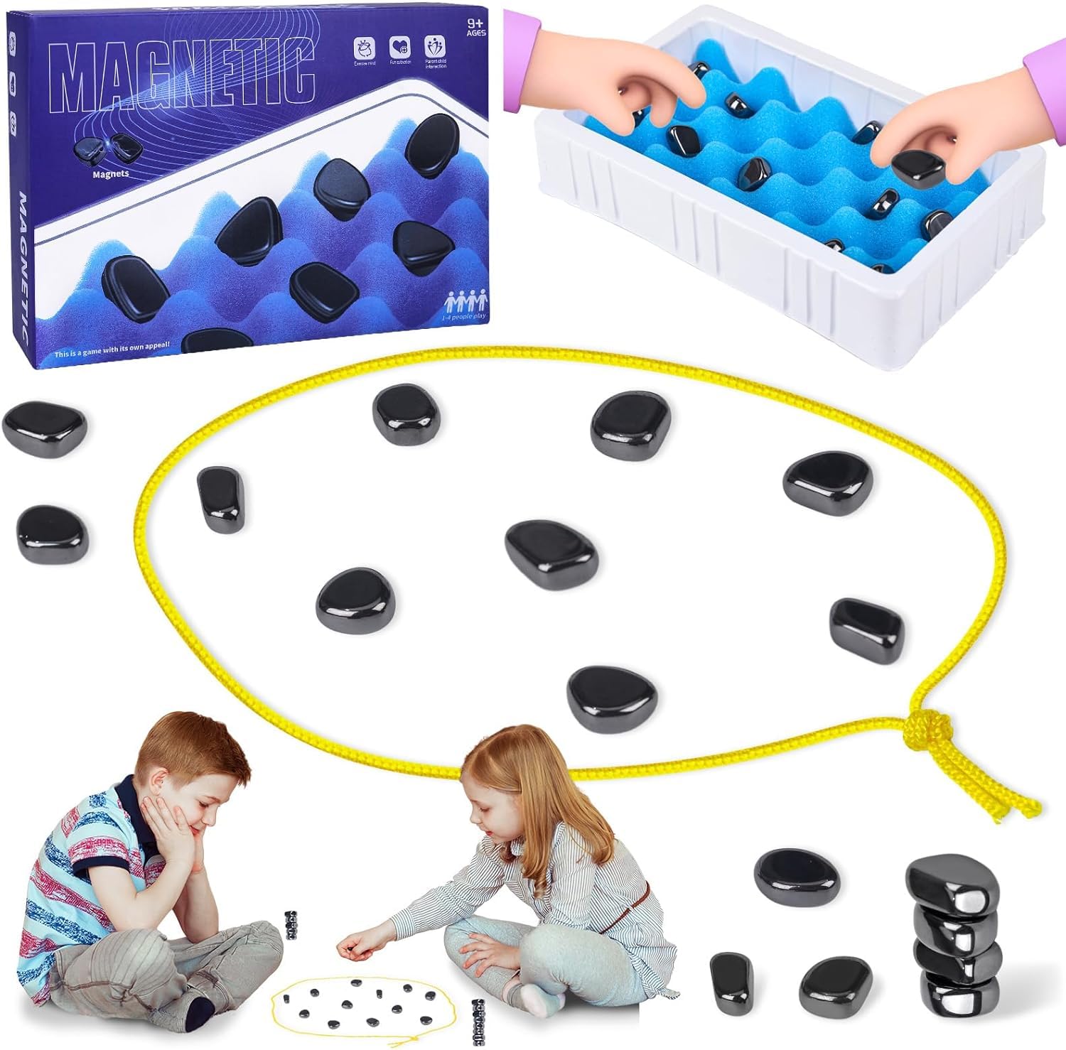 AWOKZA Magnetic Chess Game,Magnetic Chess,Multiplayer Magnet Board Game,Magnetic Chess Game with Stones,Magnetic Stones Game, for Kids & Adults (B0CQNS2MM4) Amazon Price History, Amazon Price Tracker