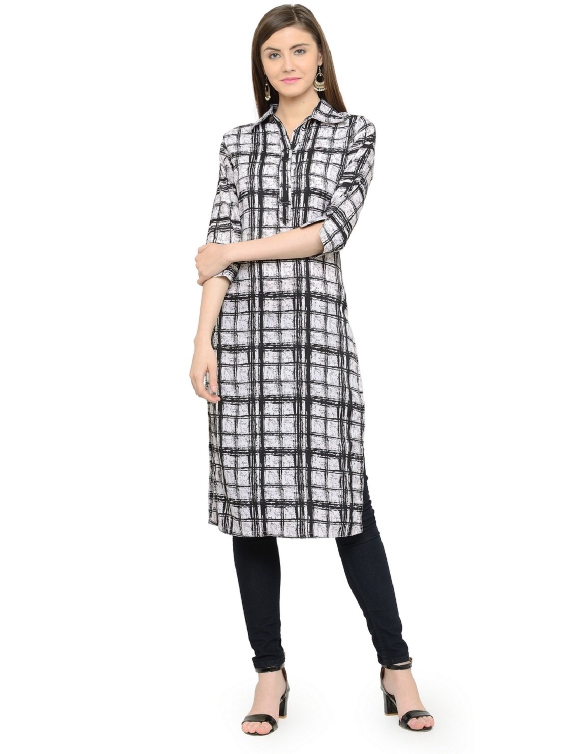 Sayesha Women's Crepe Regular Kurta
