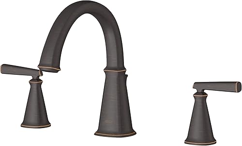 Miniatura 5 de American Standard T018900.295 Edgemere - Grifo de bañera romano para válvulas rugosas flash, níquel cepillado