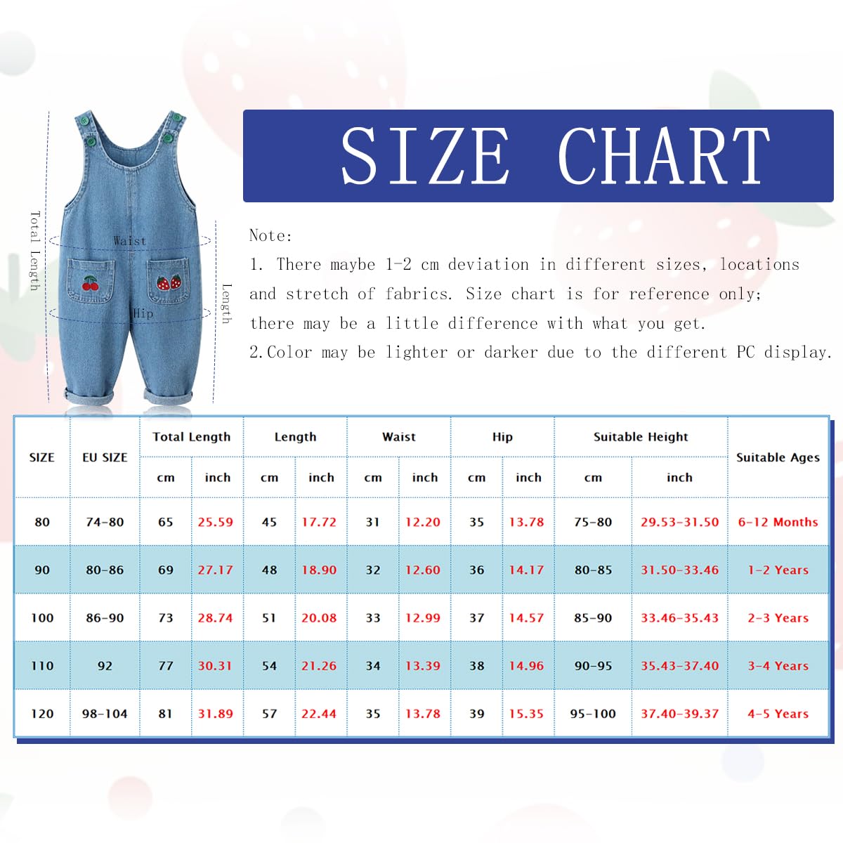Salopette Neonato Unisex in Denim di Cotone, Tuta a Bottoni Regolabile (6M-5A) - Jeans Elastici Morbidi, Completo Monopezzo per Gioco