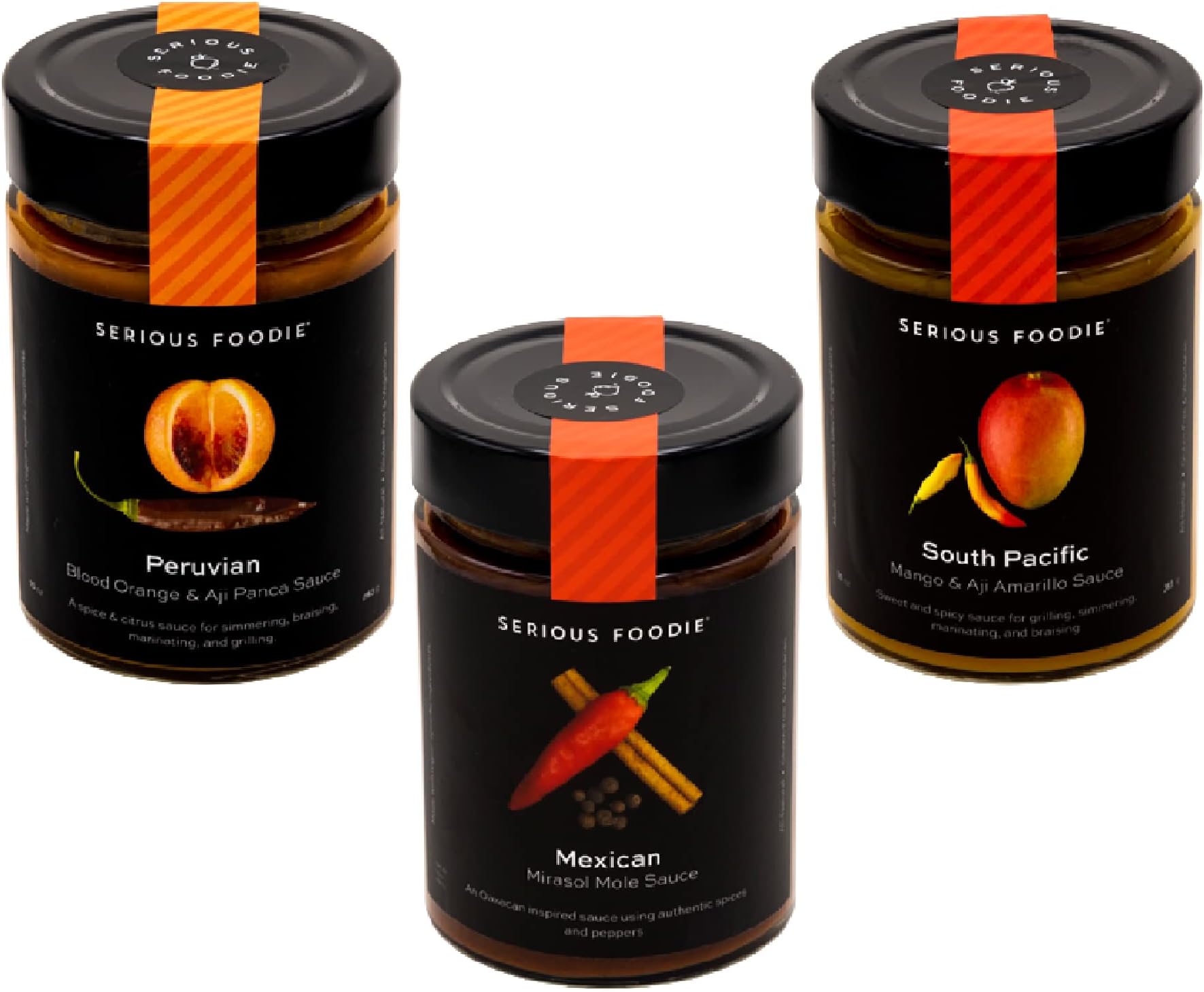 The Serious Foodie Gourmet 3 Pack (New World Gluten Free Grilling, 3 Pack)