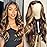 A FUTURE TONGMEI 4/27 Highlight HD Lace Front Wigs Human Hair Pre Plucked 13x4 Body Wave Frontal Wig with Baby Hair 180% Density Ombre Brown and Honey Blonde Human Hair Wigs for Black Women 18 Inch