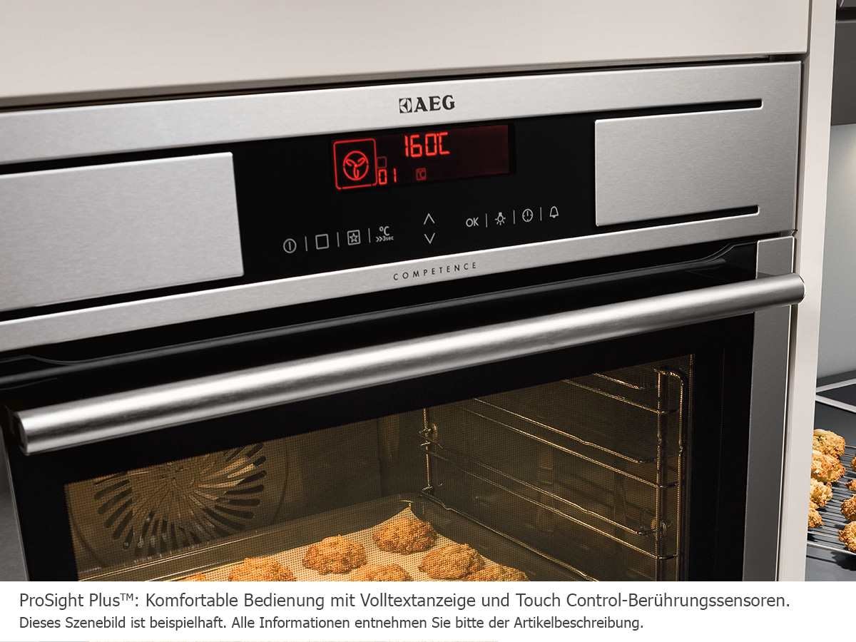 AEG BS8304101M ProCombi Multi-Dampfgarer / Dampf-Backofen / Einbau / 70 Liter / Edelstahl / mit 24 Backofenfunktionen