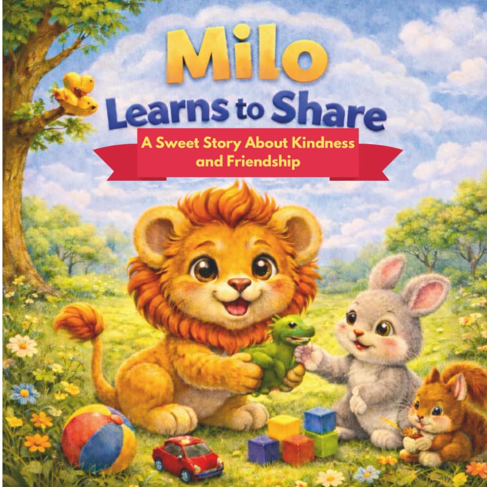 Milo Learns to Share: A Sweet Story About Kindness, Sharing, and Friendship (Milo Emotional Skills Series)