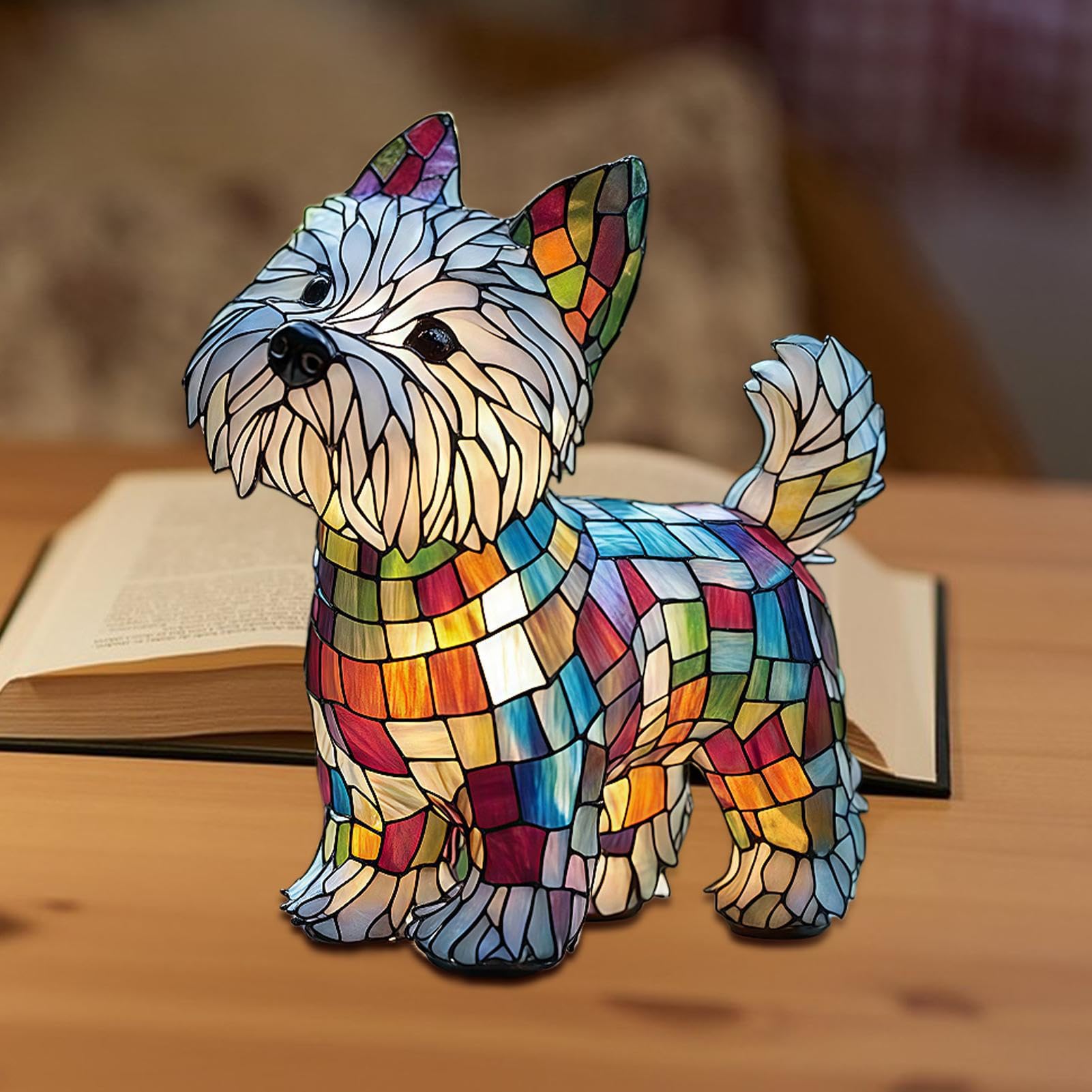 Amazon.co.jp : ダックスフンドランプ、犬の形のベッドルーム樹脂