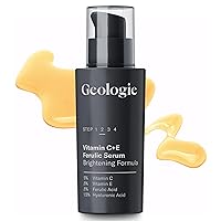Vista 1 de Geologie Suero facial de ácido ferúlico con vitamina C+E Fórmula de gel antienvejecimiento iluminadora y reafirmante 5% de vitamina C