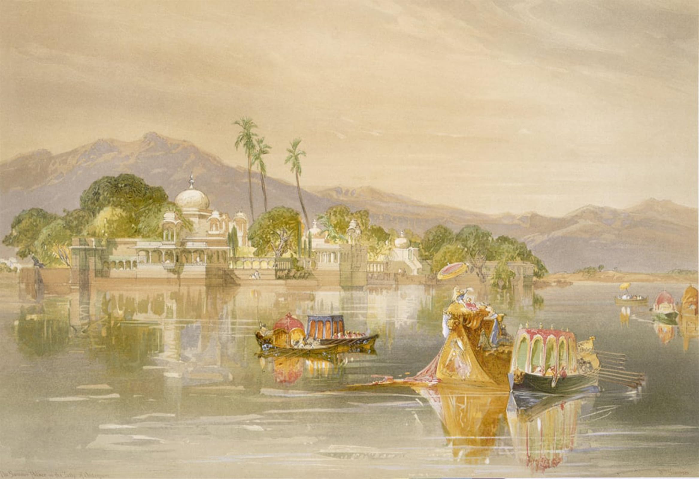 SERENDIPITP Vintage Picture Print on Canvas Wall Art Poster Oodypure the Jugmunder From india Ancient and Modern by William Crimea Simpson Artwork Print Poster for Wall Decor 60x90cm