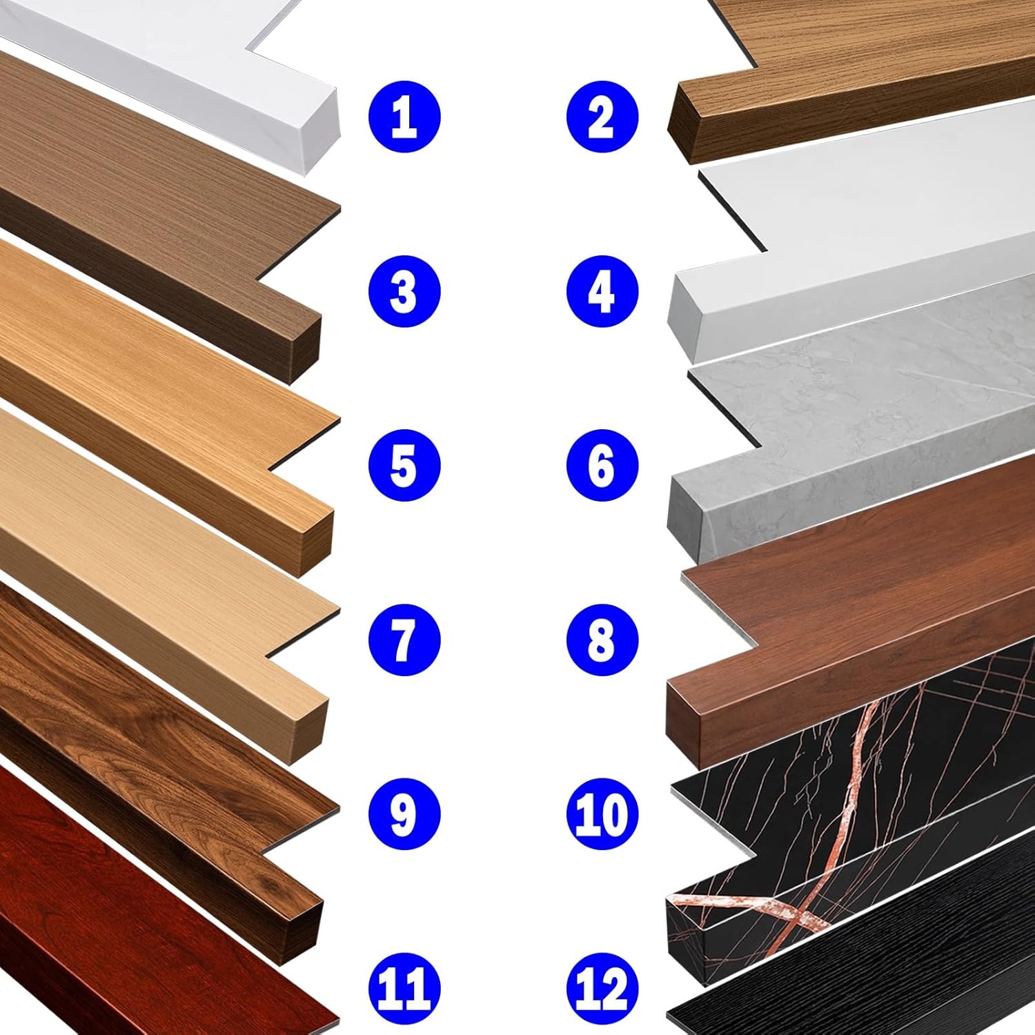 Waterproof PVC Window Sills Cover Board Cuttable Windows Replaceme