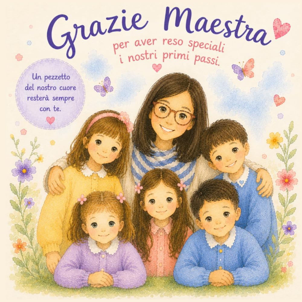 Grazie Maestra Sara: Per aver reso speciali i nostri primi passi