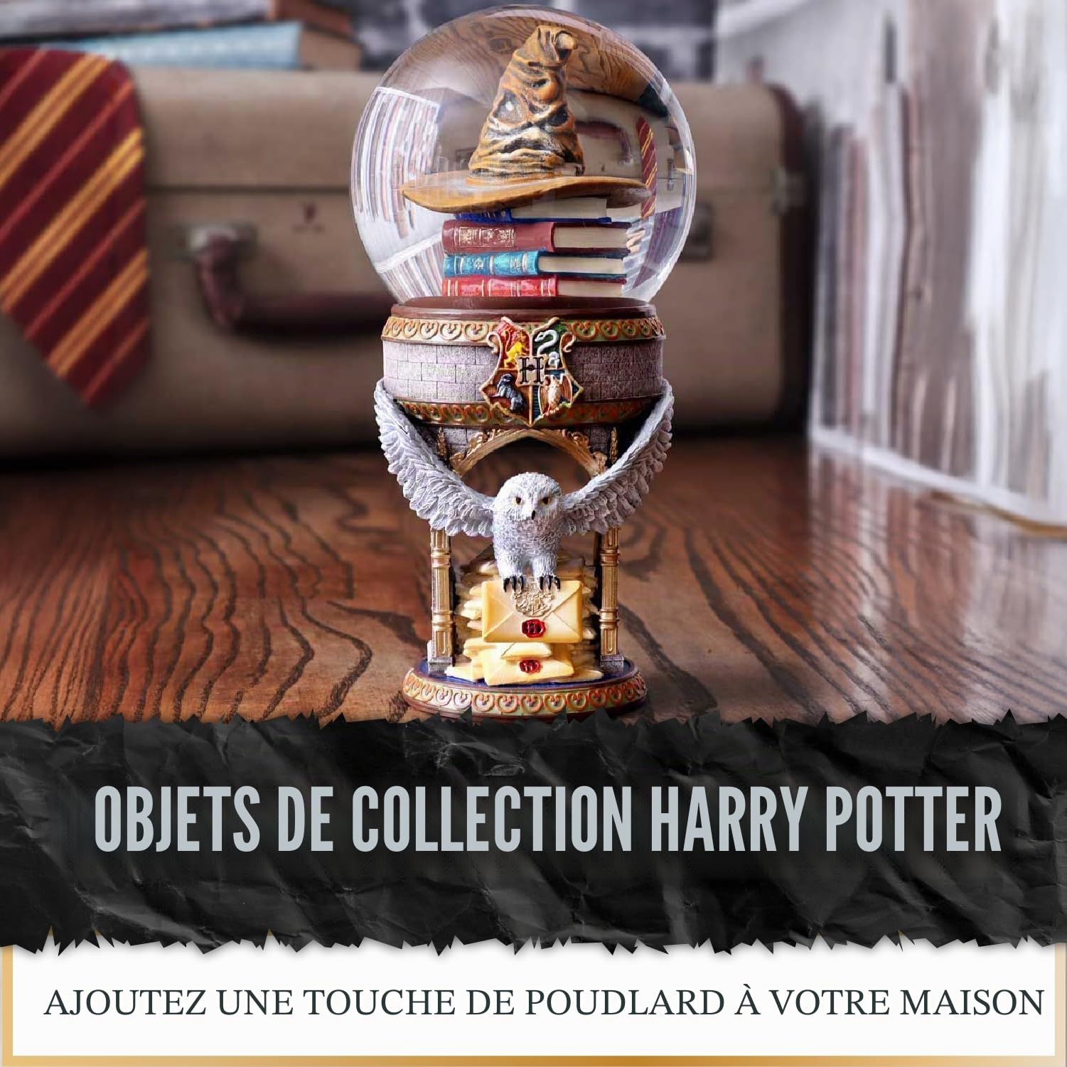 Nemesis Now Boule à Neige Harry Potter 19,5 cm sous Licence Officielle