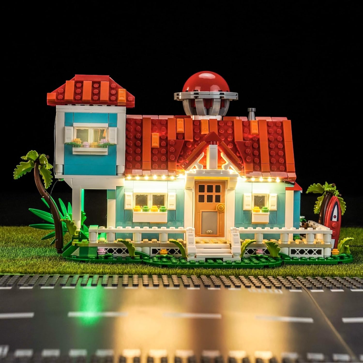LED Lighting Compatible with Lego 43268 Lilo and Stitch Beach House - JUST Lights, Light Kit Compatible with Lego 43268, NOT Included The Model Set
