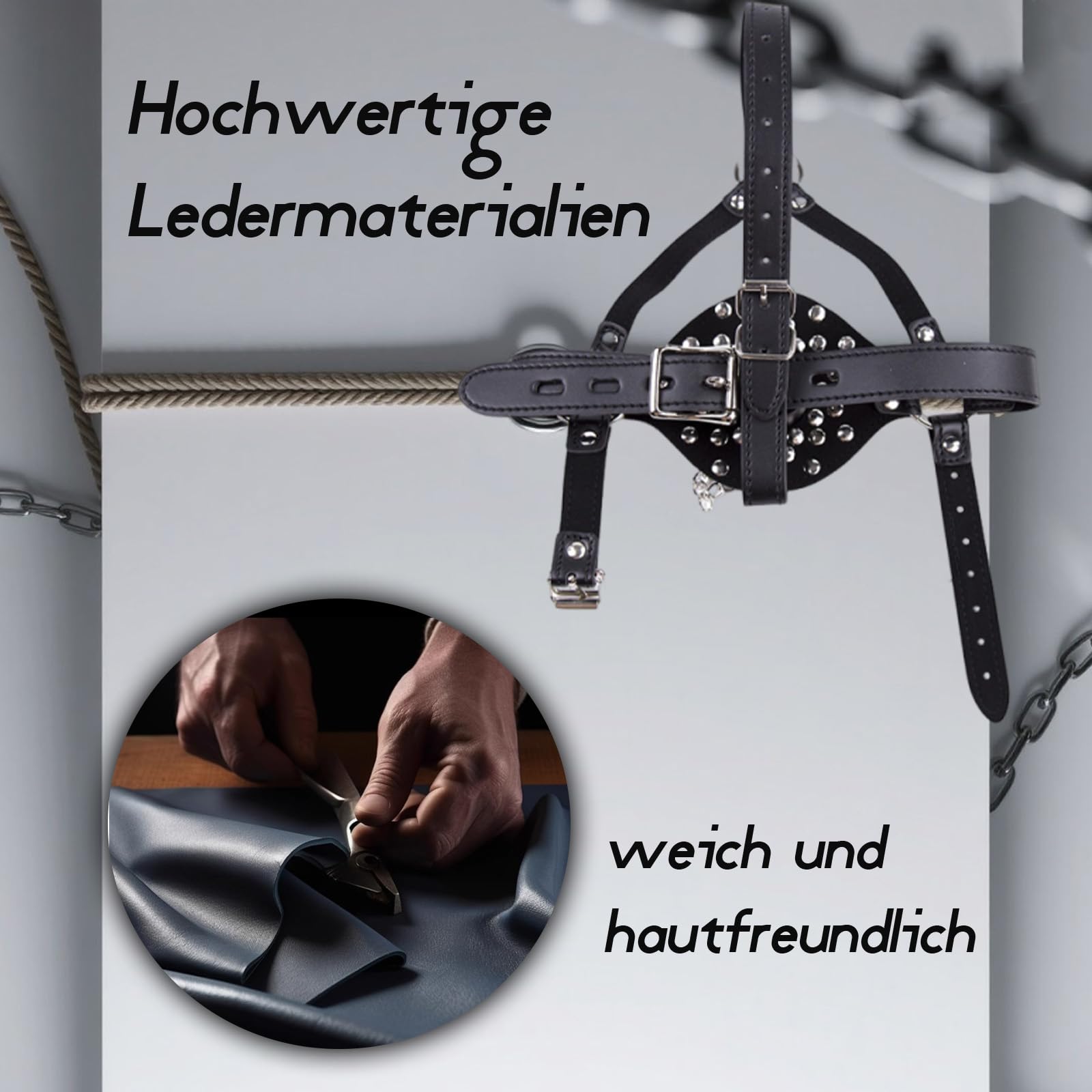 Bâillon Sex SM Femme Bâillon Bouche Large pour Bondage avec Entonnoir avec Harnais de Tête Retenues Bouche Réglable en Cuir pour Femmes avec Urinoir Torture Sexe Extrême Esclave Outil