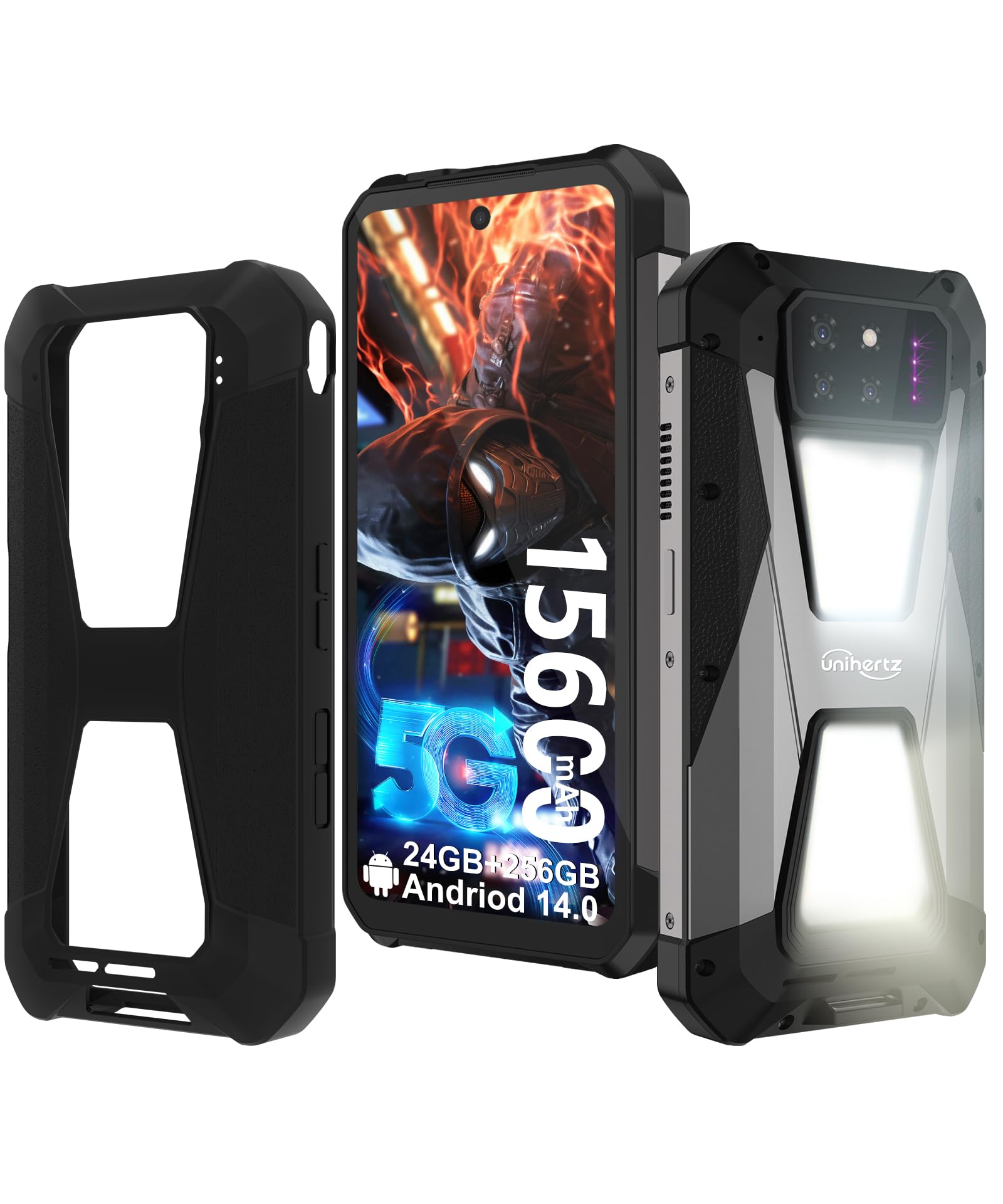 TANK 3S Android14 Unihearts 高性能タフネス TANK 3S Android14 Unihearts 高性能タフネス Unihertz Tank 3s