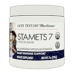 Host Defense Stamets 7 Mushroom Powder - 7 Species Blend - Mushroom Supplement for Immune Support with Royal Sun Blazei, Cordyceps, Reishi, Maitake, Lion\'s Mane, Chaga & Mesima - 7 oz (133 Servings)*