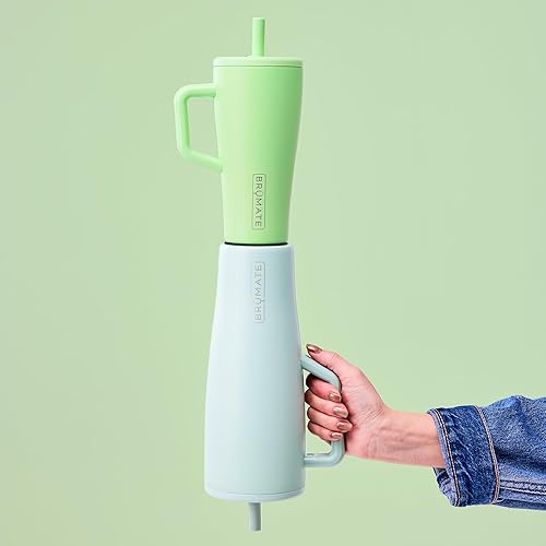 Miniatura 6 de BrüMate Era 20 oz Tumbler with Handle and Straw | 100% Leakproof Insulated Tumbler with Lid and Straw | Made of Stainless Steel | Cup Holder