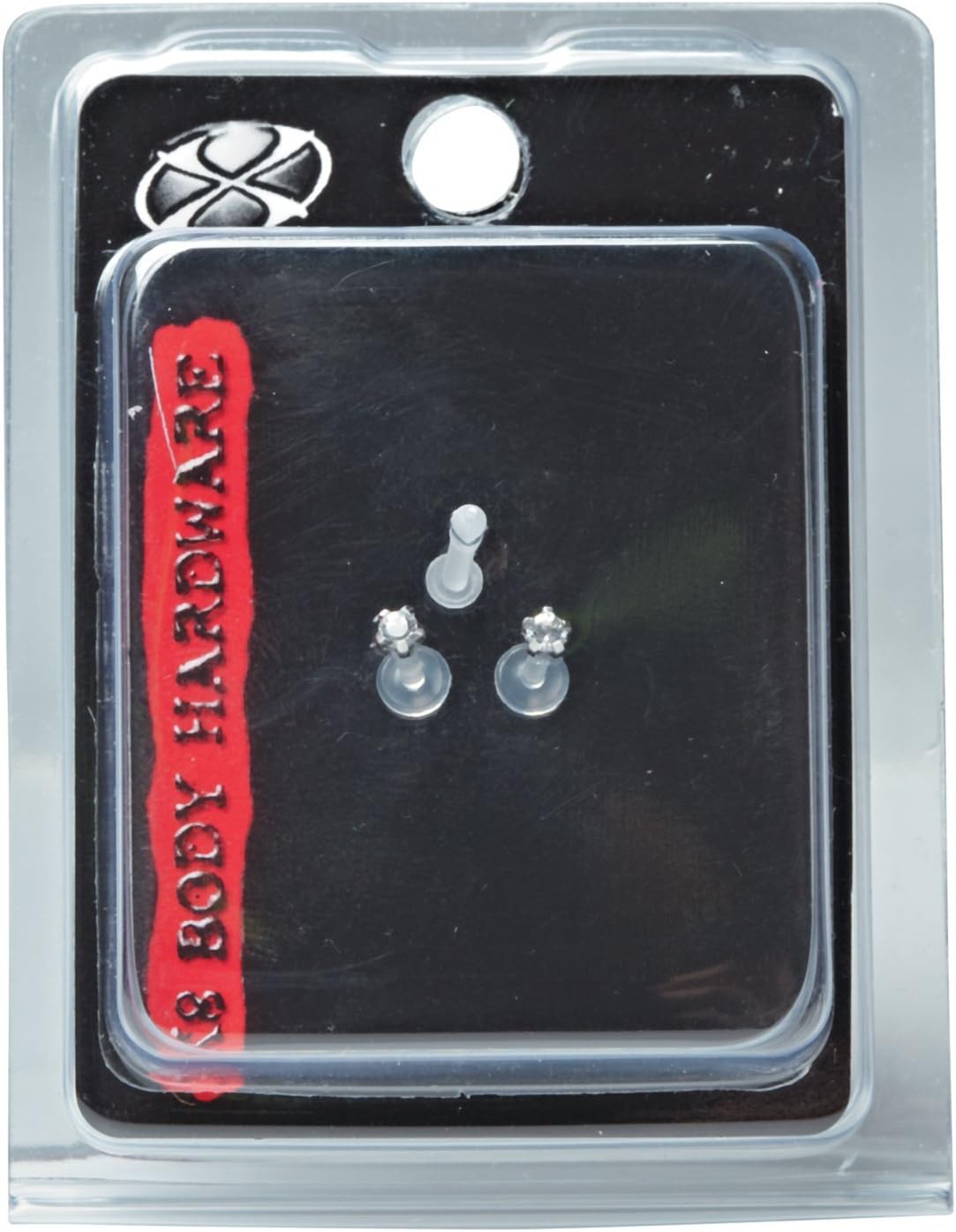 X8 Body Hardware Stainless Steel Poly Pop-in Tiffany Labret