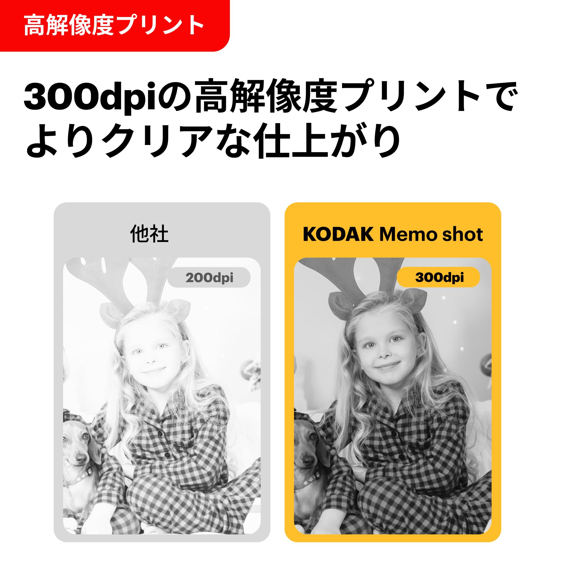 Amazon | KODAK Memo Shot ERA トイカメラ＆フォトラベルプリンター 10