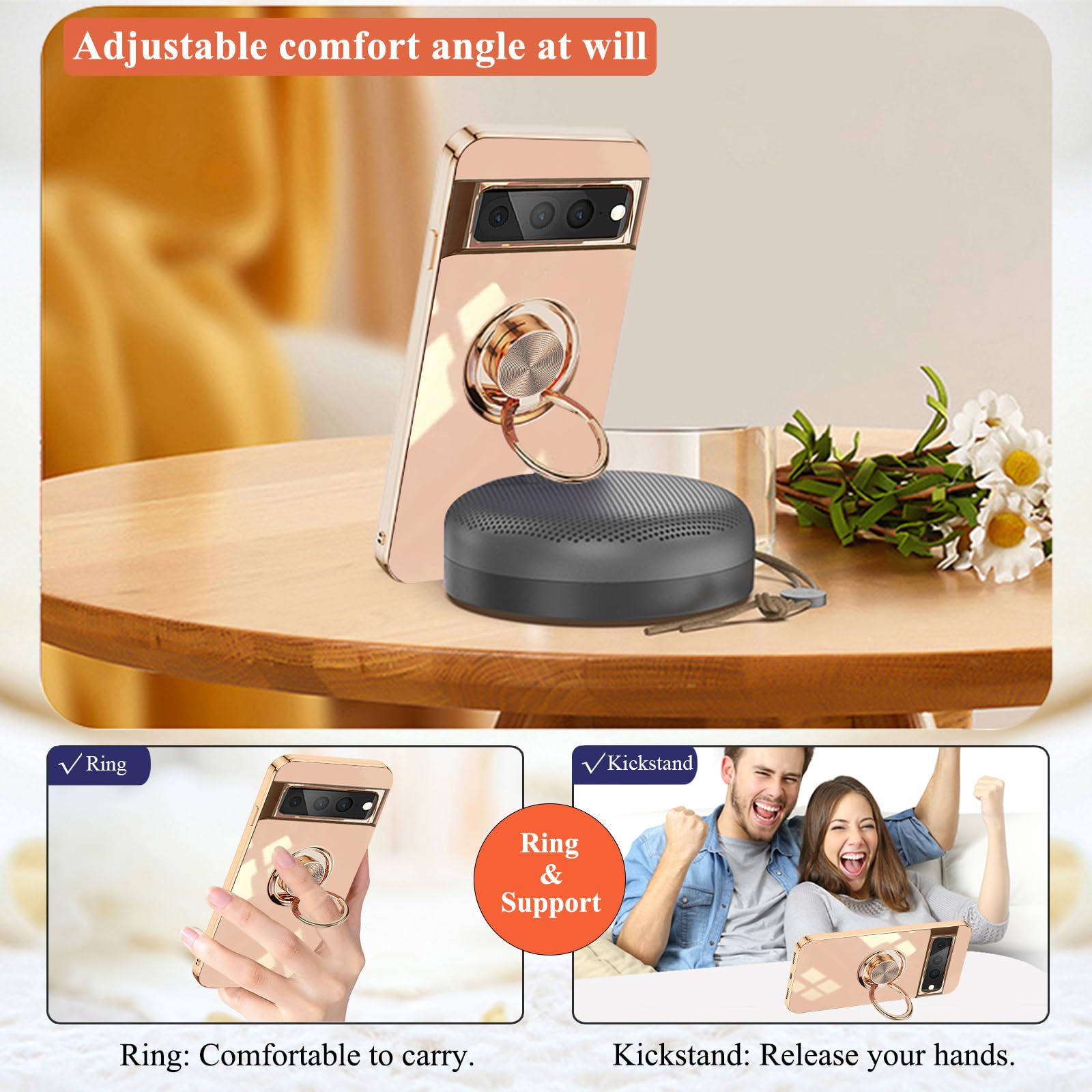 ATISIJIE Coque Pour Google Pixel 7 Pro étui [Protection D