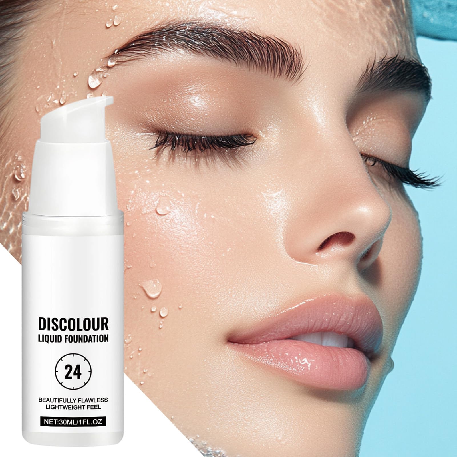 Farbwechselnde Foundation Wasserfeste langanhaltende feuchtigkeitsspendende | Foundation Makeup Liquid Concealer Base für Frauen Männer Arbeit Reisen Party Geburtstag Hochzeit