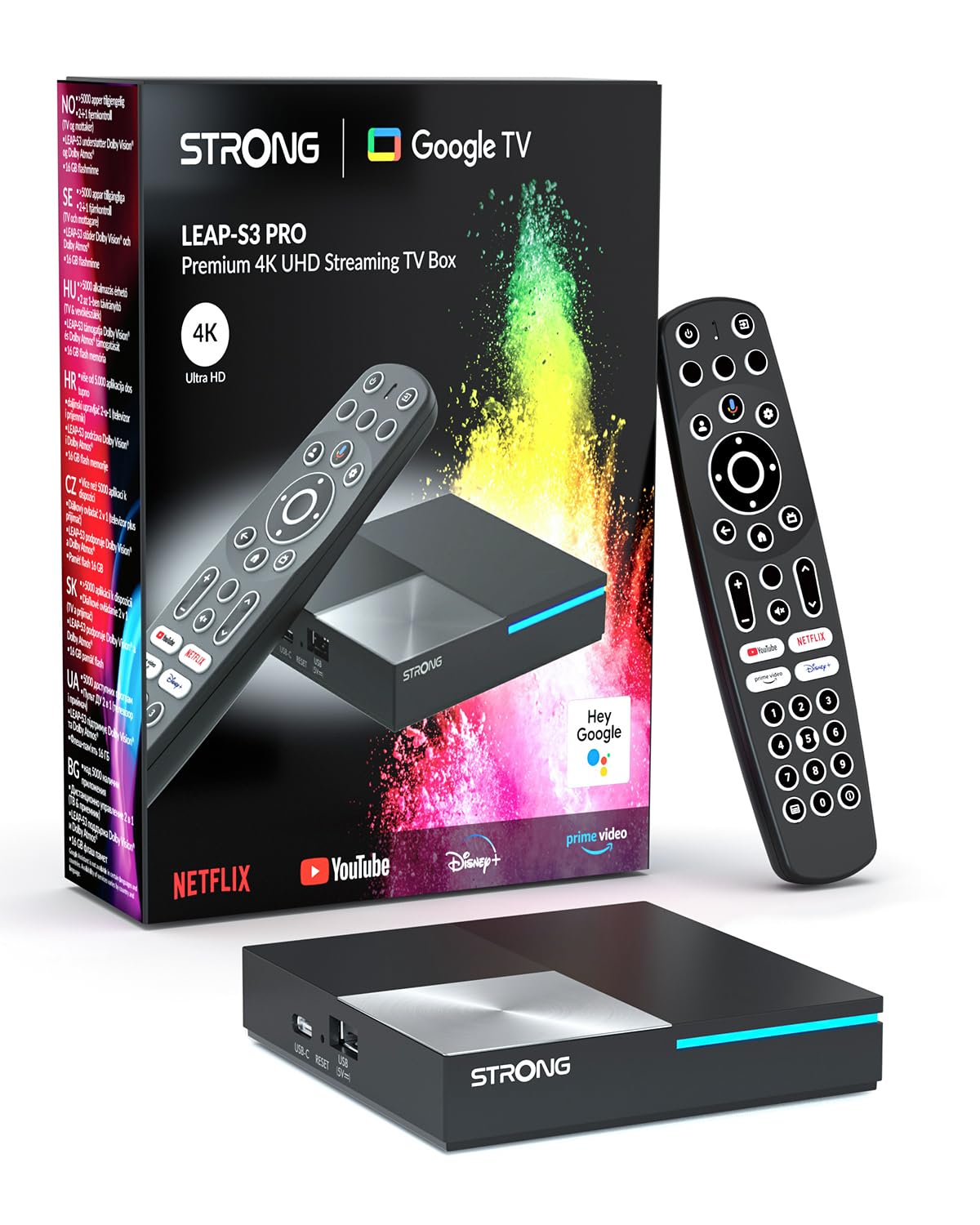 ★FAST LIFE android TV★ Amazon.com: STRONG - Streaming Box Android TV 4K UHD - Leap