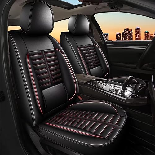 Funda de asiento para automóvil para Mazda Mazda6 2010-2021, piel sintética, 2 asientos delanteros, accesorios interiores, fundas de asiento, cojín,